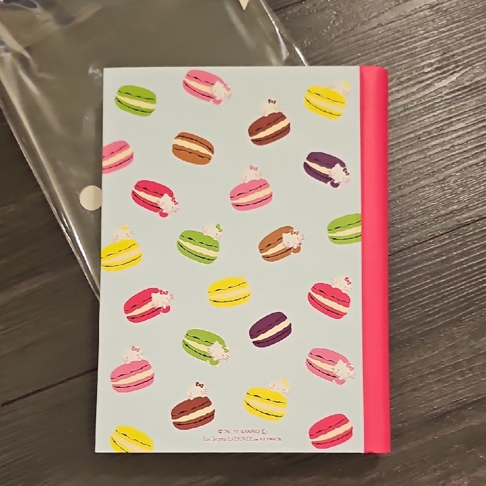 Hello Kitty Macaron Notebook - Pink and Multicolor - Picture 5 of 5